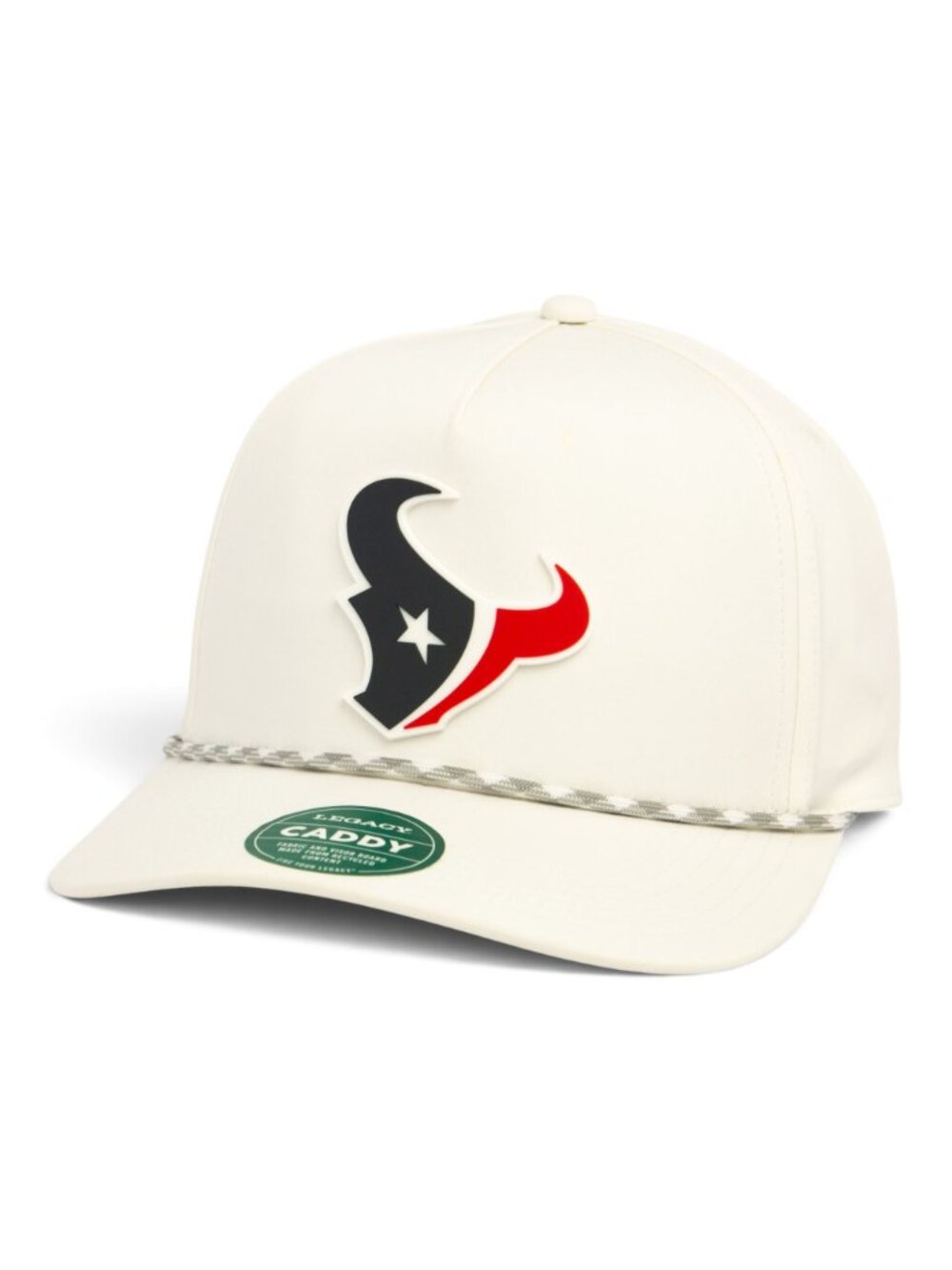 Houston Texans 3D Snapback Rope Hat- White
